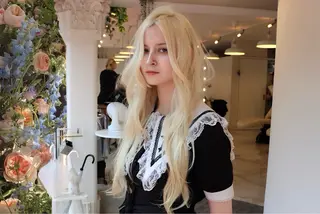 ロング SHIN レイヤー‪‪カットのヘアスタイル