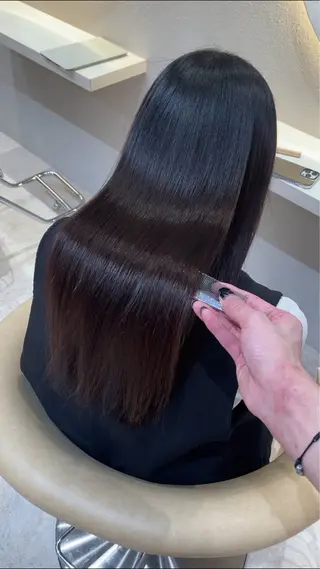 ロング 🩵縮毛矯正・ボブ 岩原朋也🩵のヘアスタイル