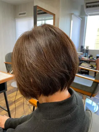 ショート カラー TELA HAIR 守谷のヘアスタイル
