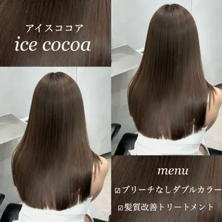 セミロング emi 韓国ワンホンヘアのヘアスタイル