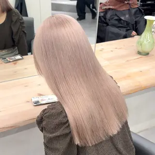 ロング カラー ヘアアレンジ メンズ ハイトーン特化 ♡shoka♡のヘアスタイル