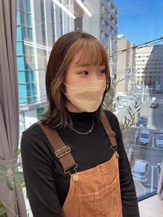 ショート カラー _WHITE 天神店 YUMEKA🐻のヘアスタイル