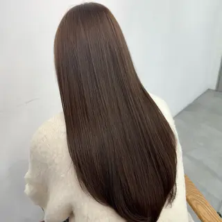 ロング カラー ヘアアレンジ ブリーチなしカラー /ベージュ/安形翔のヘアスタイル