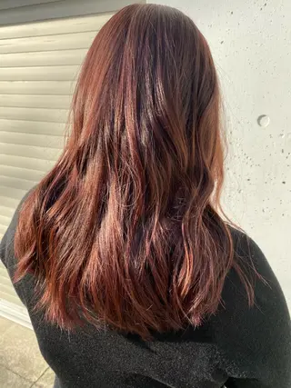 ロング カラー お任せヘア☘️☘️ 及川渚のヘアスタイル