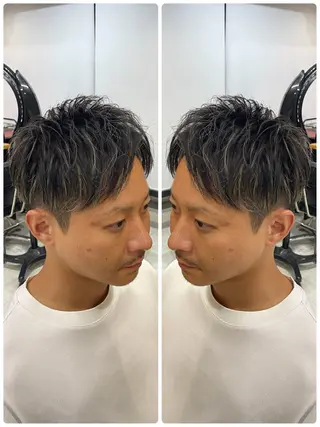 ショート カラー メンズ 🐉『メンズ美容師』 吉田龍星🐉のヘアスタイル