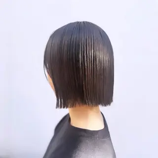 ショート 神戸ボブ✂️ ioe三宮/田 伸佳のヘアスタイル