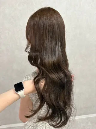 ロング 盛れる顔まわり✨🎀 モテカラー別所好葉のヘアスタイル
