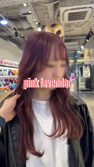 ロング SEAM所属・詩音 ／札幌美容師のヘアスタイル