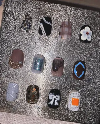 メンズ ネイル ✨akari✨ 韓国、メンズネイルのネイルデザイン