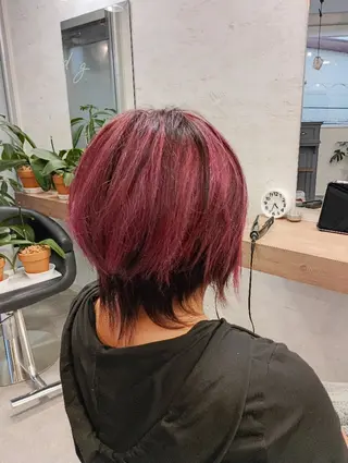 ショート カラー and g.所属・下釜 みゆきのヘアスタイル