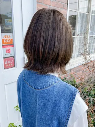 ミディアム カラー Mintleaf 💛MAYUKOのヘアスタイル