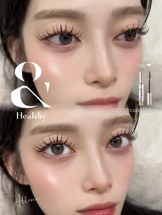 マツエク・マツパ アレーヌ/&ヘルシー 年間3000人/中津のマツエク・マツパデザイン