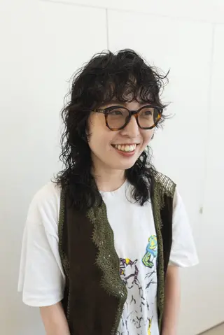 セミロング パーマ Genta @gegege75のヘアスタイル