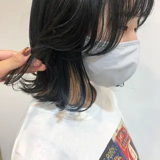 カラー 大迫 江梨のヘアスタイル