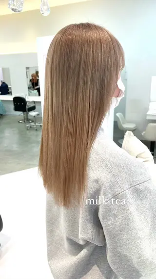 セミロング ParveMix /石田 佳澄🩶のヘアスタイル