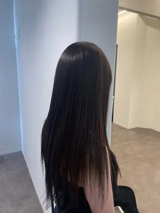 ロング カラー 水野 咲のヘアスタイル