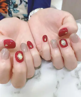 ネイル Half Backs Nail　多摩境店所属・♡AiRi’s nail♡のネイルデザイン