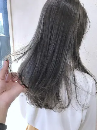 カラー ✨ブリーチなしカラー ×髪質改善✨松村 潤のヘアスタイル