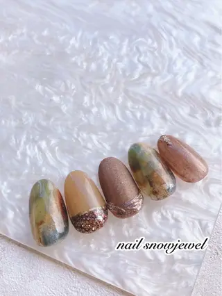 ネイル nail snowjewelのネイルデザイン