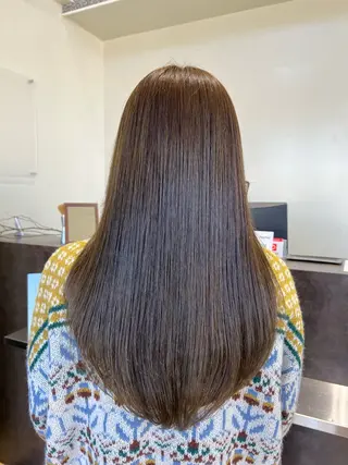 ロング カラー 中川 友貴のヘアスタイル