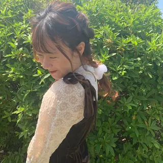 ロング Toiro所属・🤎小顔レイヤー /ベージュ🤎友香のヘアスタイル