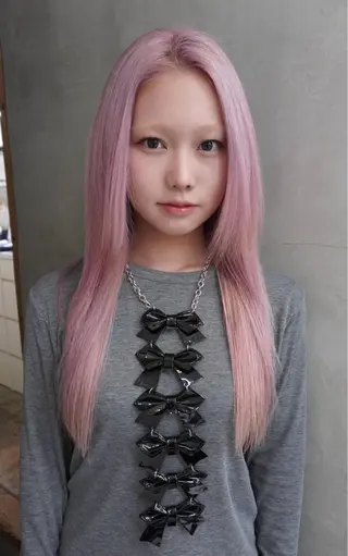 カラー hinata/ ハイトーンカラー🪽のヘアスタイル