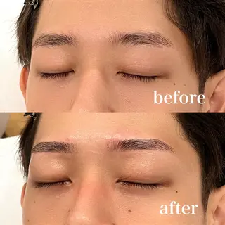メンズ アイブロウ 八田 紗希の眉毛・アイブロウイメージ