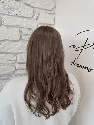 カラー 加藤 菜々香のヘアスタイル