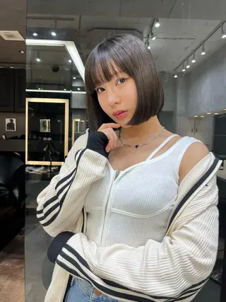 ショート 池袋/似合わせ/縮毛 髪質改善【ugen】のヘアスタイル