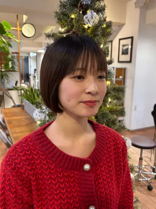 ショート 洋平／ボブカット🆗 今日空いてます⭕️のヘアスタイル