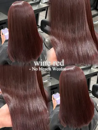 ロング カラー ヘアアレンジ 💗横浜美容室 💗HARUNAのヘアスタイル