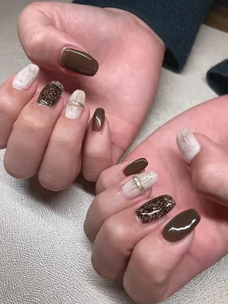 ネイル 𝐴𝑁𝑈𝐸 トラブル爪育成専門のネイルデザイン