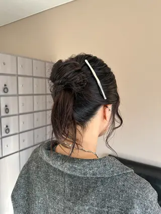 ヘアアレンジ 小嶋 菜々子のヘアスタイル