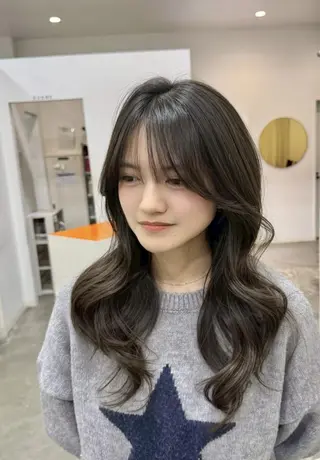 ロング カラー 韓国ヘア/レイヤー /髪質改善🦋イブキのヘアスタイル
