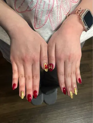 ネイル IROHA NAIL Kurumi🪽🫧のネイルデザイン