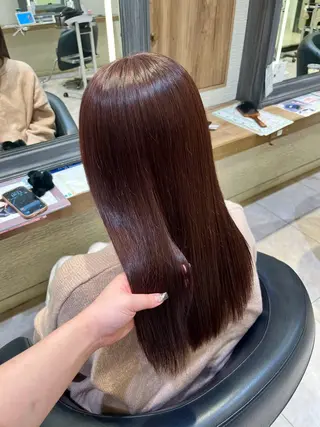 ロング ハイトーン／アレンジ 🩵NANAMIのヘアスタイル