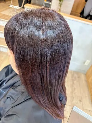 カラー アンフェール 長谷川のヘアスタイル