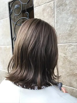 ミディアム 艶髪🍒髪質改善特化 GARDINAのヘアスタイル