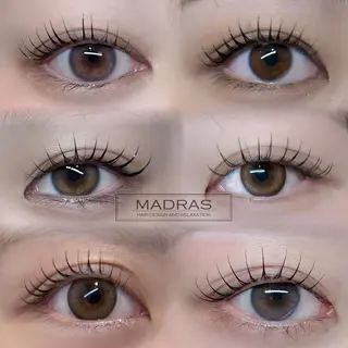 マツエク・マツパ MADRAS eyelashのマツエク・マツパデザイン