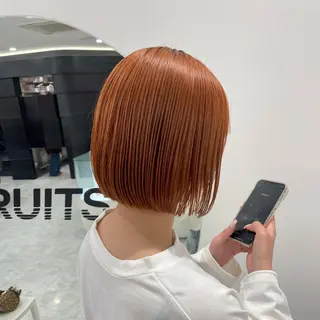 ショート カラー ブリーチなし透明感 💗RYOTAのヘアスタイル