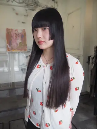 ロング COME G HEAD 上之裏所属・高木 青空のヘアスタイル