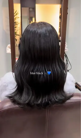 ミディアム カラー 坂本奈都美 🎀のヘアスタイル