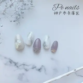 ネイル 神戸駅ネイルサロン PE NAILSのネイルデザイン