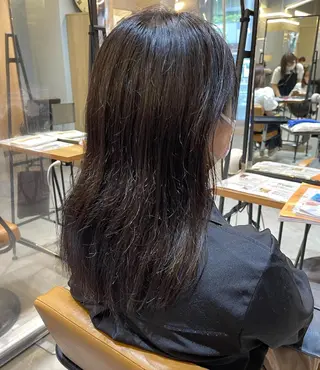 ミディアム カラー ヘアアレンジ ❥【韓国風ヘア】 stylist 林❥のエステ・リラクイメージ