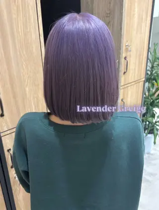 カラー 🎀ᩚ透明感カラー｜ ベージュカラー🧸のヘアスタイル
