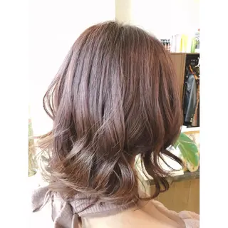 ミディアム カラー パーマ 最高峰の技術力☆ 樋口健人のヘアスタイル