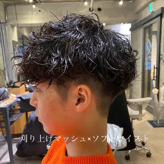 ショート パーマ メンズ ✂︎メンズ特化✂︎ 竹内貴則のヘアスタイル