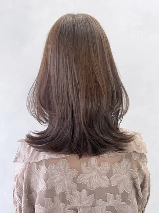 ミディアム カラー ITbyALBUM 八王子店のヘアスタイル