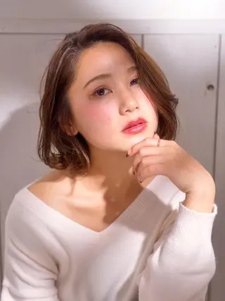 ショート カラー パーマ 【髪質改善師】 鈴木伸之介のヘアスタイル