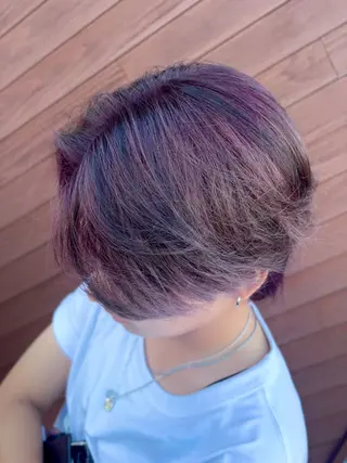 ショート カラー メンズ ArayZ沖館店所属・北山 希乃花のヘアスタイル